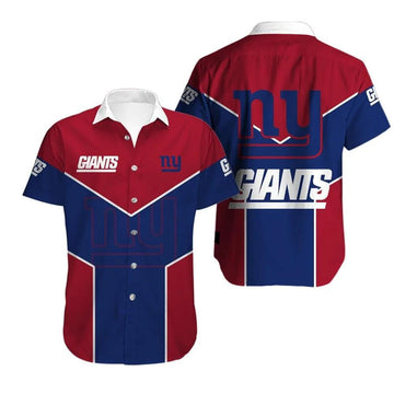 News Yorks Giants Logo Limited Edition Hawaiian Shirt, NFL Hawaiian Shirt Moonbestprint