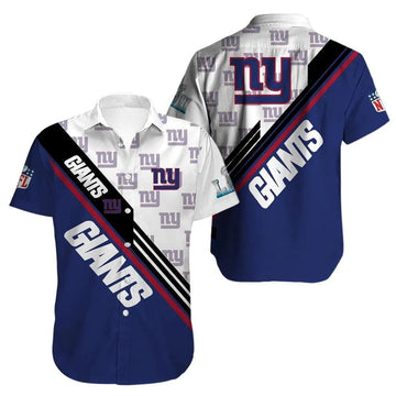News Yorks Giants Team Logo Football Hawaiian Shirt, NFL Hawaiian Shirt Moonbestprint