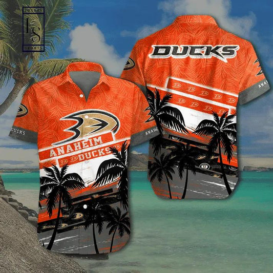 Nhl Anaheim Ducks Hawaiian Shirt 1, NHL Hawaiian Shirt Moonbestprint
