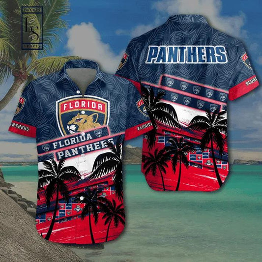 Nhl Florida Panthers Hawaiian Shirt, NHL Hawaiian Shirt Moonbestprint