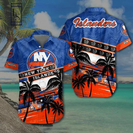 Nhl New York Islanders Hawaiian Shirt, NHL Hawaiian Shirt Moonbestprint