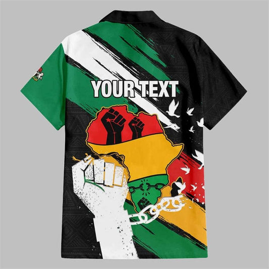 Nigeria Juneteenth Africa Map Hawaiian Shirt - Moonbestprint