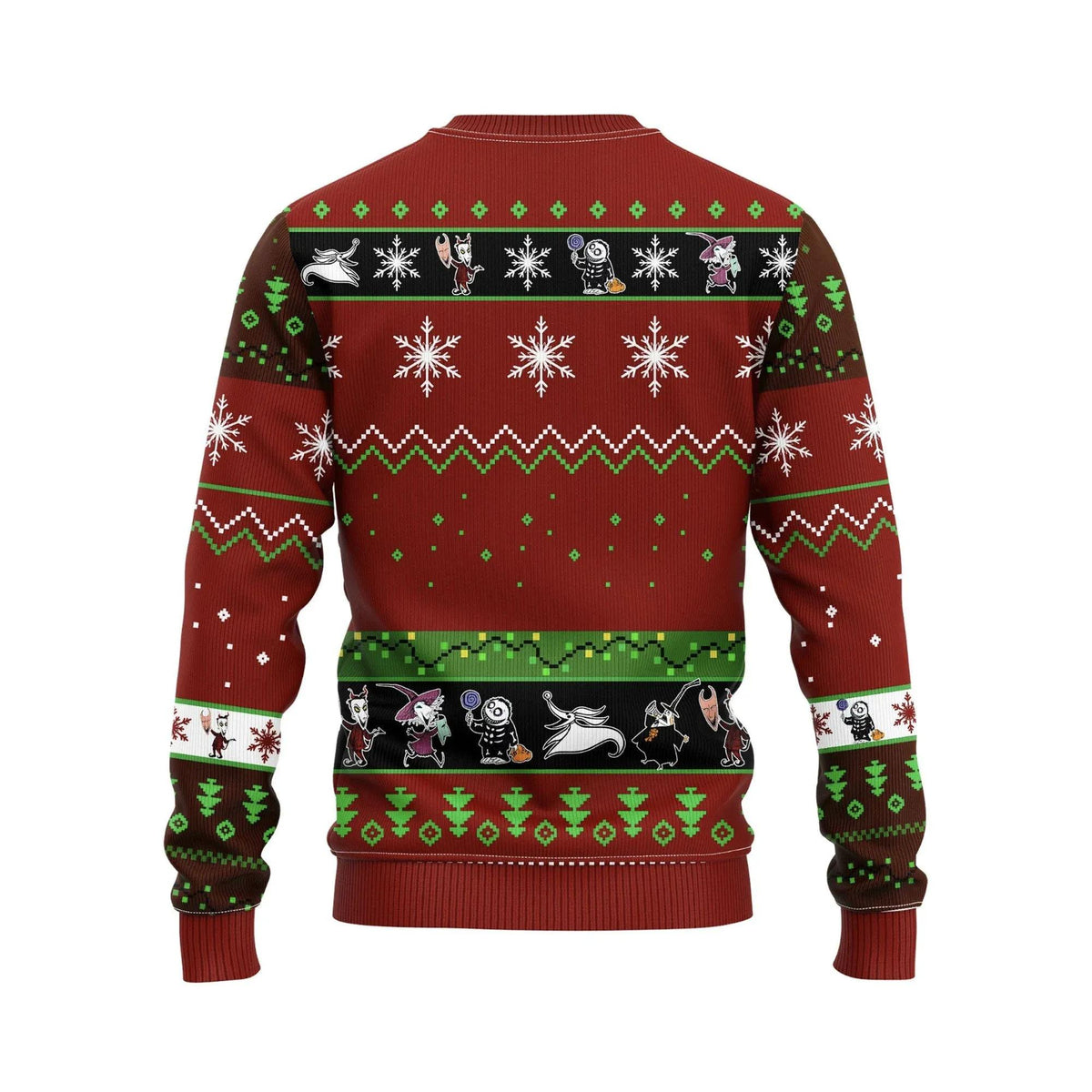Night Before Christmas Ugly Christmas Sweater, Jack Skellington Ugly 3D Sweater Moonbestprint