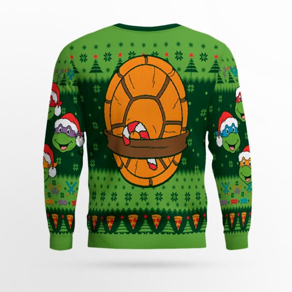 Ninja Turtles Cowabunga Ugly Christmas Sweater – Moonbestprint