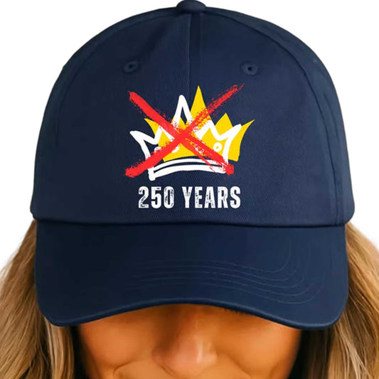 No Kings 250 Years Hat -Moonbestprint