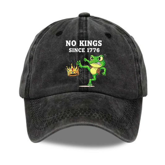 No Kings Since 1776 Resist Portland Frog Hat -Moonbestprint
