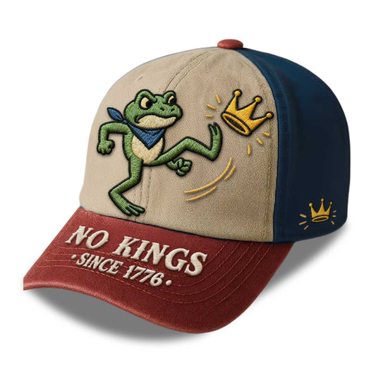 No Kings Since 1776 Vintage Baseball Cap -Moonbestprint