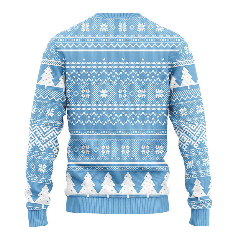 North Carolina Tar Heels Grinch Hug Ugly Christmas Sweater Moonbestprint