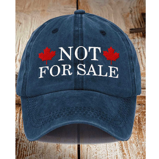 Not For Sale Canada Hat -Moonbestprint
