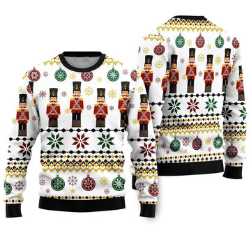 Nutcracker Group Ugly Christmas Sweater - Moonbestprint