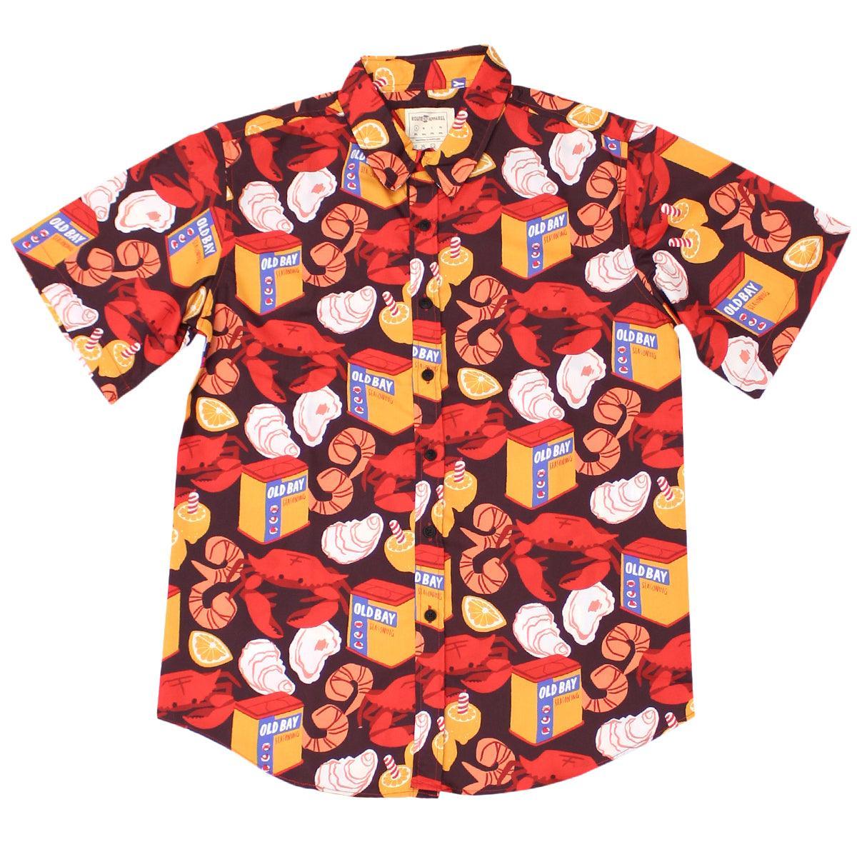 OLD BAY Seafood Jumbo Pattern / Hawaiian Shirt – Moonbestprint