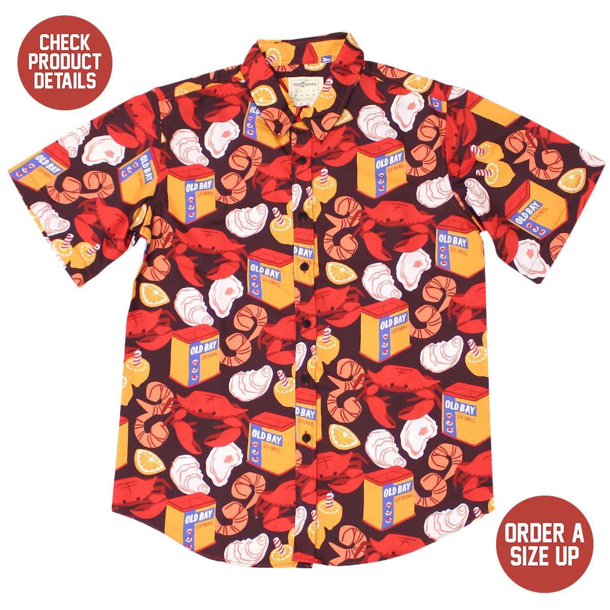 OLD BAY Seafood Jumbo Pattern / Hawaiian Shirt – Moonbestprint