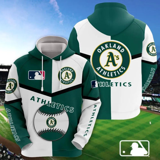 Oakland Athletics 3D Apparel, MLB Hoodie Moonbestprint