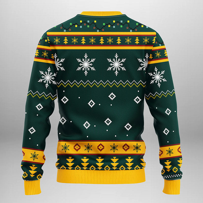 Oakland Athletics Funny Grinch Ugly Christmas Sweater Moonbestprint