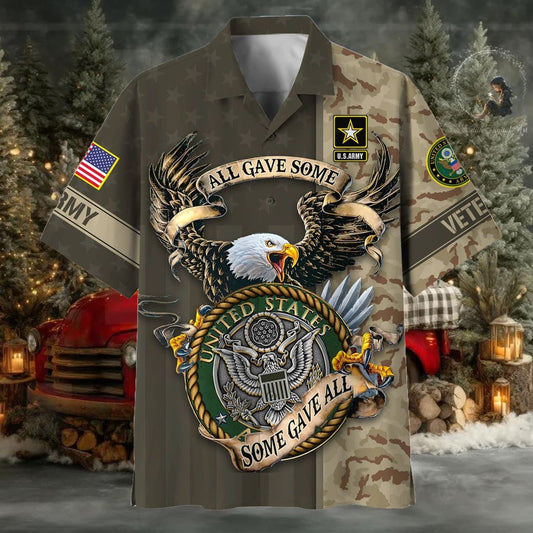 All Gave Some Some Gave All US Veterans Hawaii Shirt - Moonbestprint