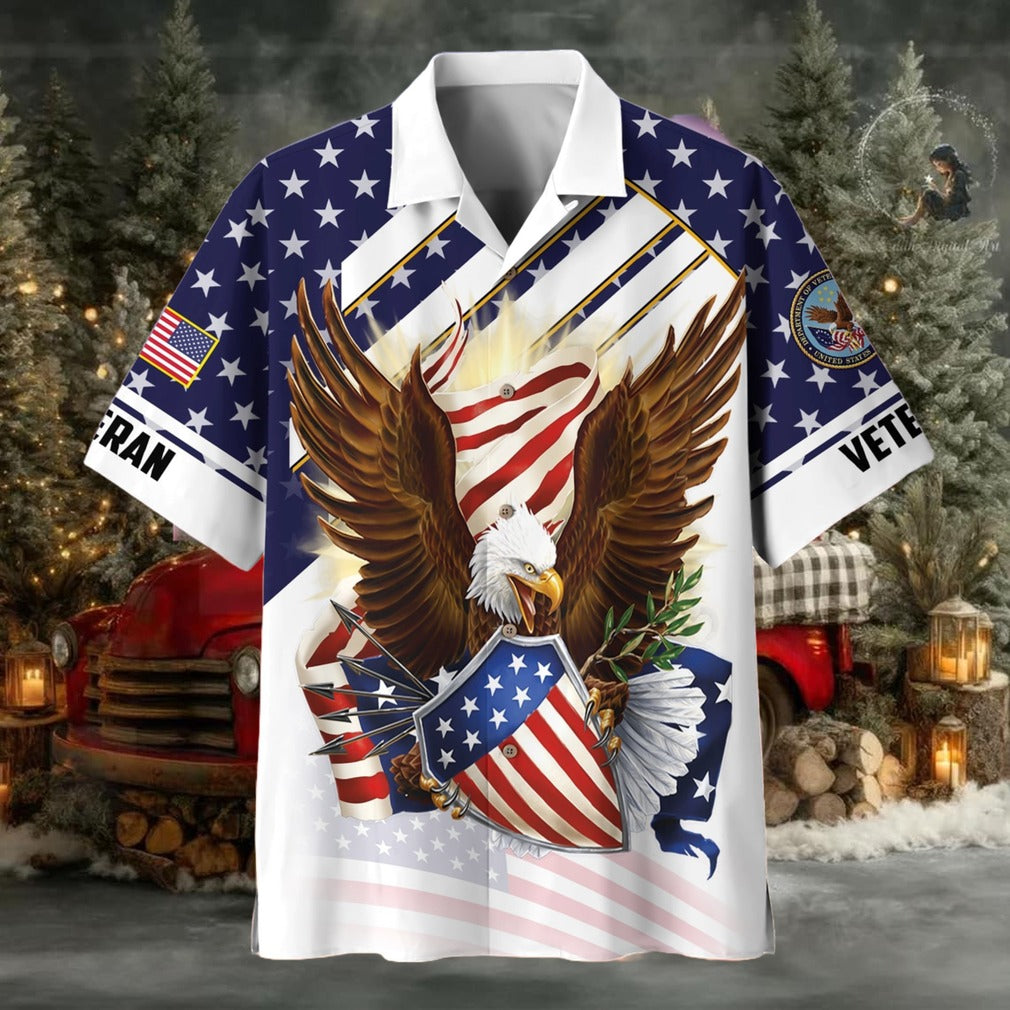 Eagle US Veteran Polo And Hawaii Shirt – Moonbestprint