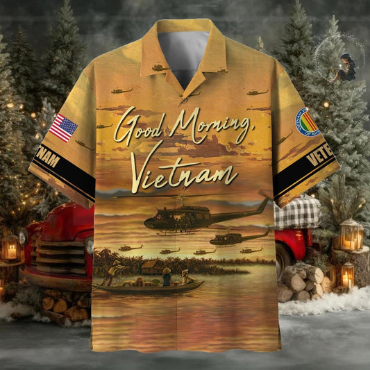 Good Morning Vietnam Polo And Hawaii Shirt – Moonbestprint