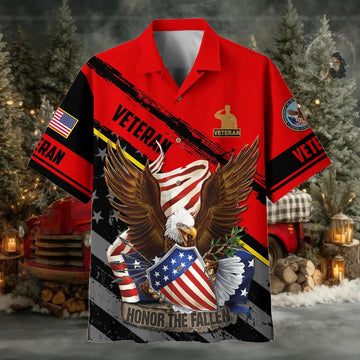 Honor The Fallen US Veteran Polo And Hawaii Shirt – Moonbestprint