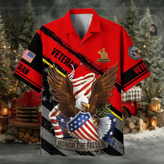 Honor The Fallen US Veteran Polo And Hawaii Shirt – Moonbestprint