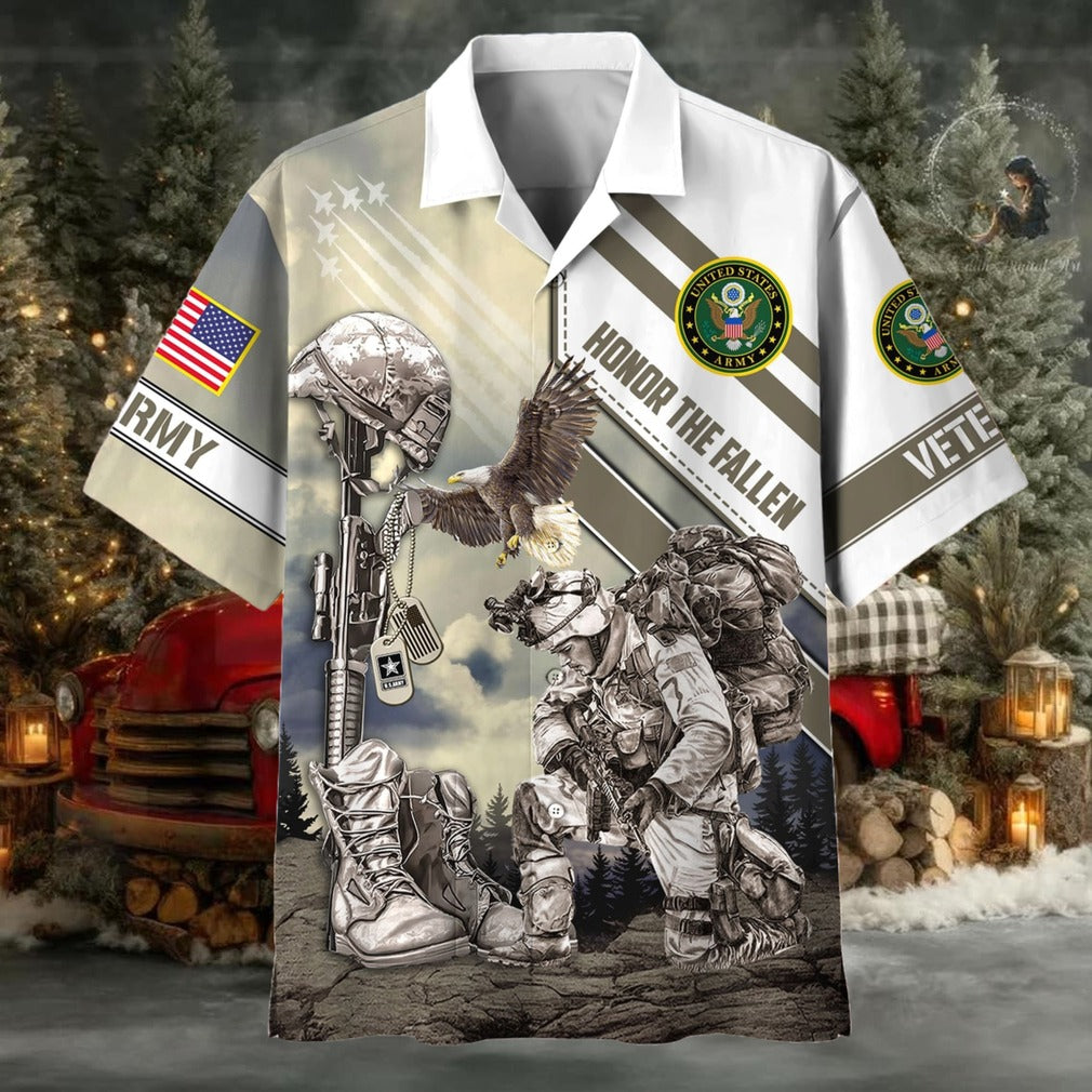 Honor The Fallen US Veterans Hawaii Shirt – Moonbestprint