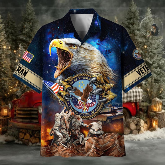 Honoring All Who Served US Veteran Hawaii Shirt - Moonbestprint