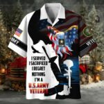 I Served I Sacrificed I Regret Nothing I Am A US Veteran Hawaii Shirt – Moonbestprint