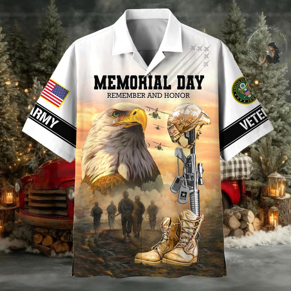 Memorial Day Remember And Honor US Veterans Hawaii Shirt – Moonbestprint
