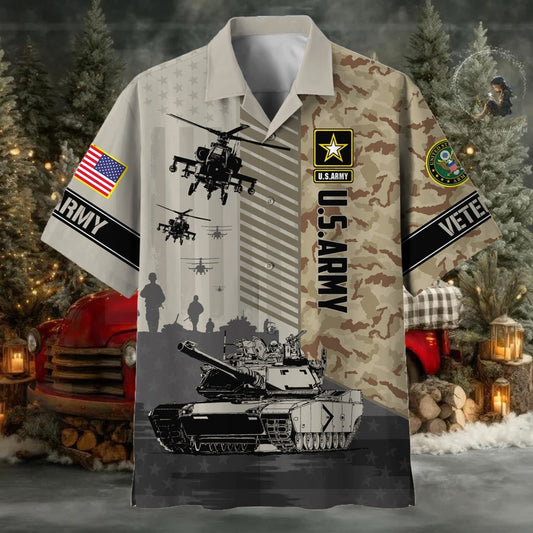Multiple US Military Services US Veterans Hawaii Shirt – Moonbestprint