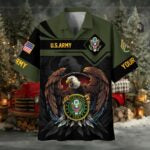 Personalized Proudly Served US Veterans Hawaiian Shirt – Moonbestprint