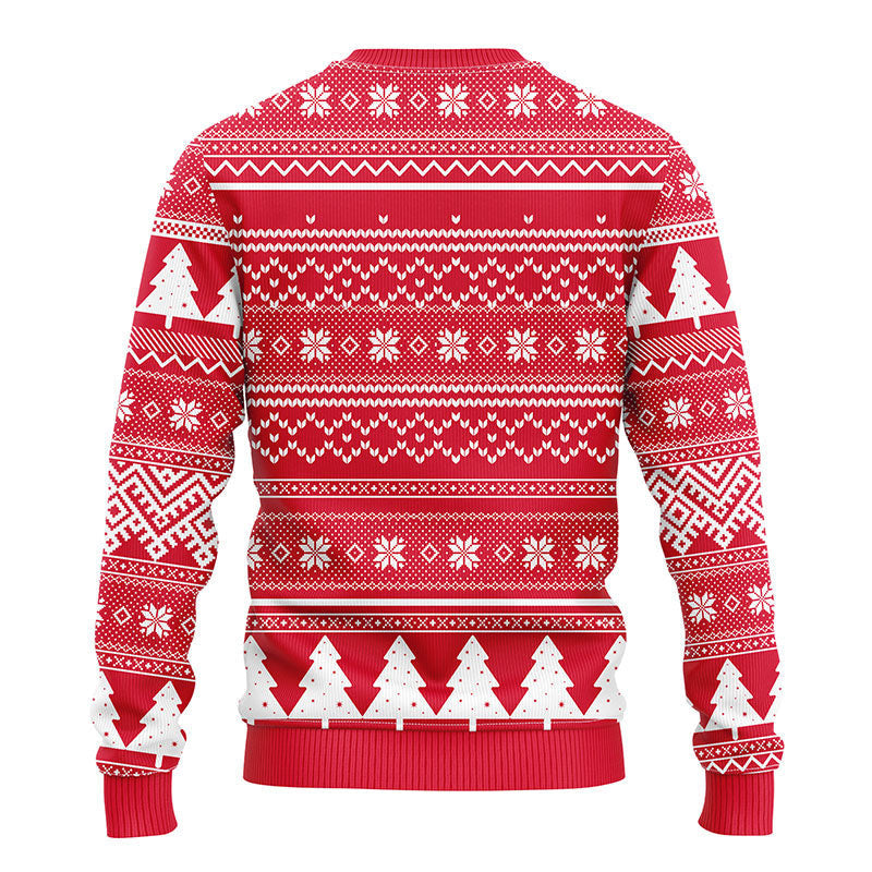 Ohio State Buckeyes Grinch Hug Ugly Christmas Sweater Moonbestprint
