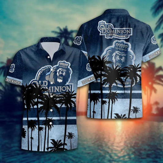 Old Dominion Monarchs Style Hot Trending Summer Aloha Hawaiian Shirt, NCAA Hawaiian Shirt Moonbestprint