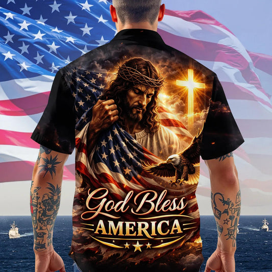 One Nation Under God Hawaii Shirt, 250th Anniversary Gift Moonbestprint