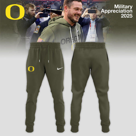 Oregon Ducks 2025 Military Appreciation Limited Edition T-shirt Moonbestprint