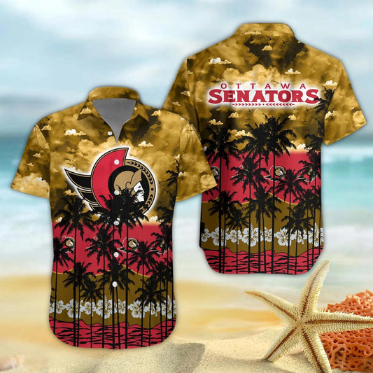 Ottawa Senators Hawaiian Shirt 5, NHL Hawaiian Shirt Moonbestprint