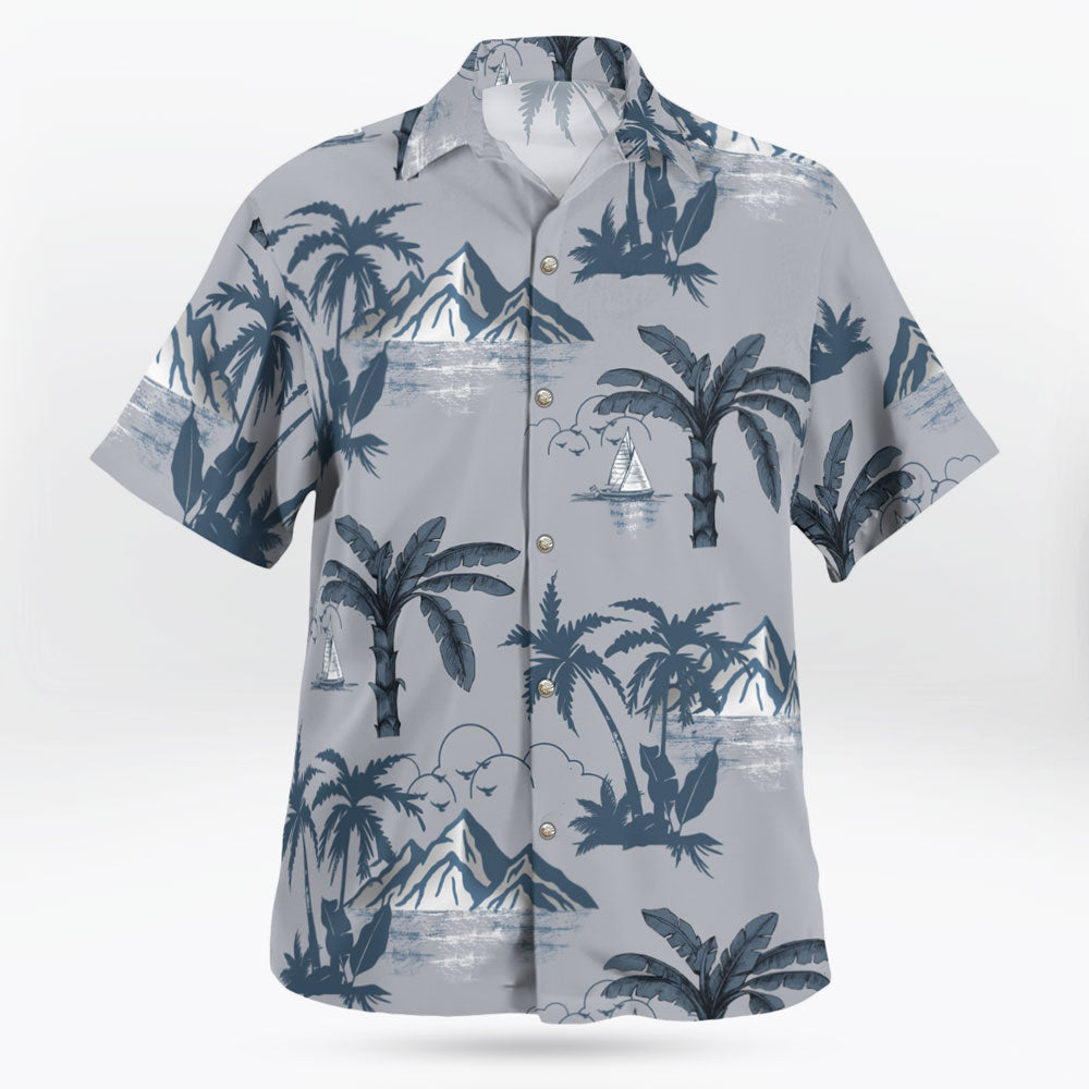 Out Of Time Matt Lee Whitlock Grey Hawaiian Shirt – Moonbestprint