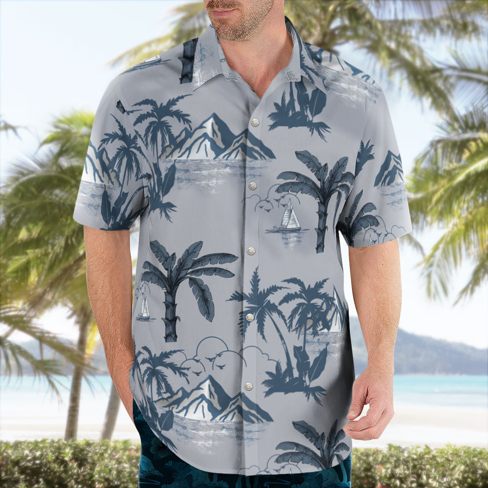 Out Of Time Matt Lee Whitlock Grey Hawaiian Shirt – Moonbestprint