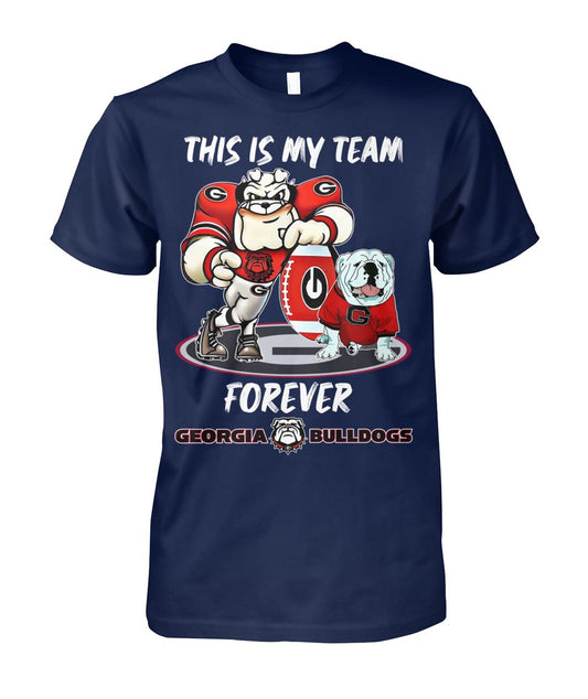 Georgia Bulldogs Forever Shirt | UGA Football Mascot Tee | CJ79 Moonbestprint