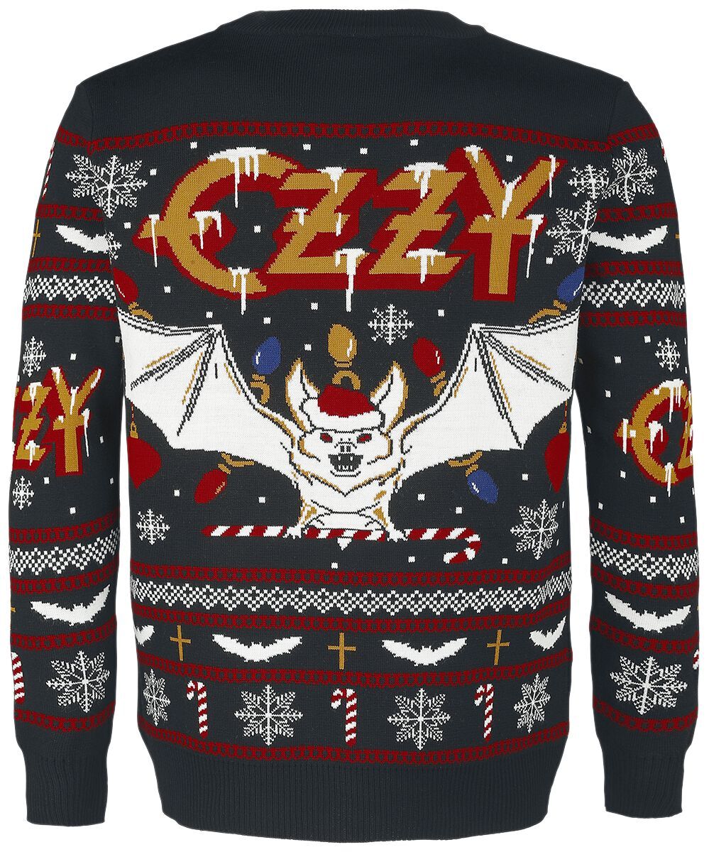 Ozzy Osbourne Multicolour Holiday Christmas Ugly Sweater – Moonbestprint
