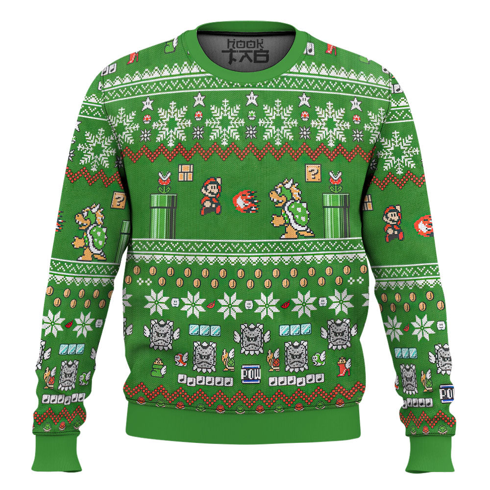 3D Super Mario Ugly Christmas Sweater – Moonbestprint