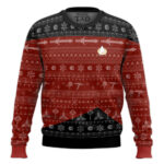 3D S.T The Next Generation 1987 Red Ugly Christmas Ugly Sweater – Moonbestprint