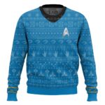 3D S.T The Original Series 1966 1969 Blue Ugly Christmas Ugly Sweater – Moonbestprint