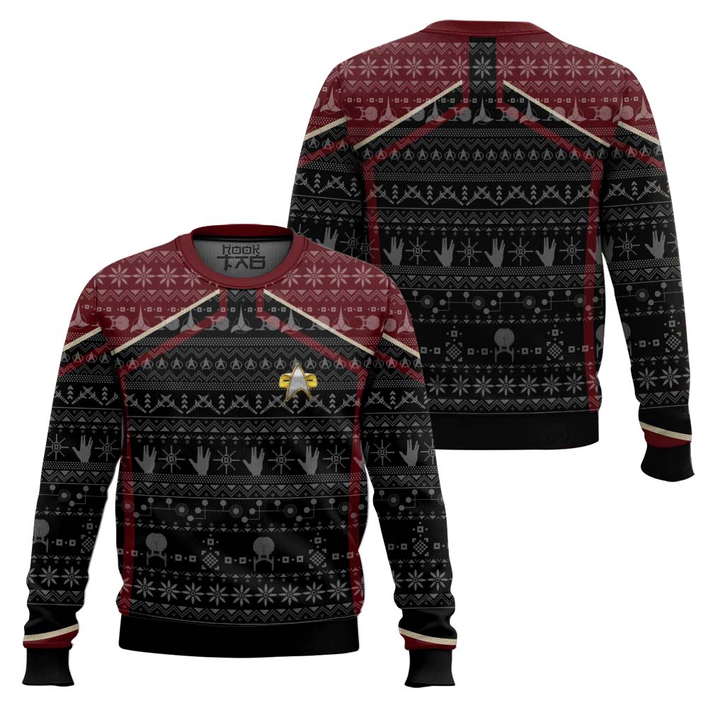 3D S.T Picard 2020 Red Ugly Christmas Ugly Sweater – Moonbestprint