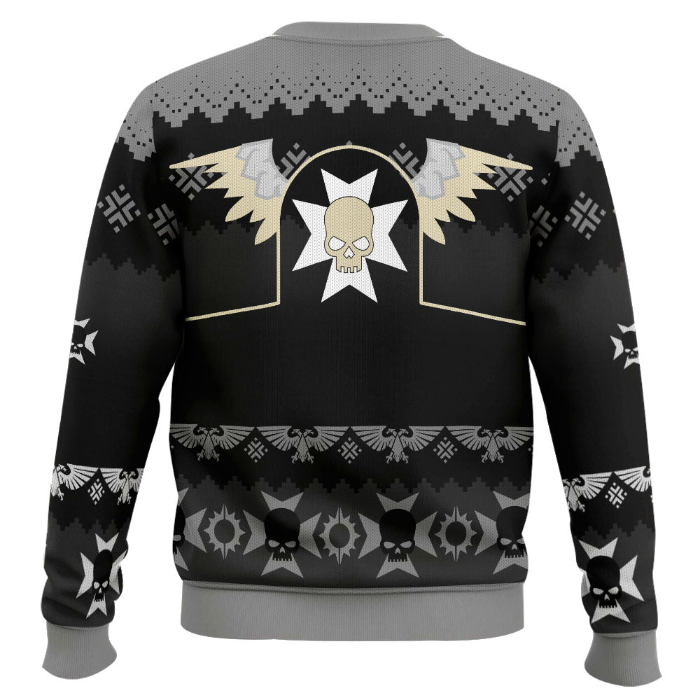 Black Templars Iconic Ugly Christmas Sweater – Moonbestprint