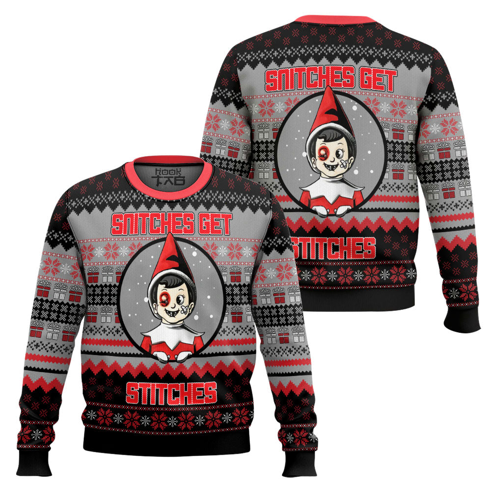 SNITCHES GET STITCHES Christmas Sweater – Moonbestprint