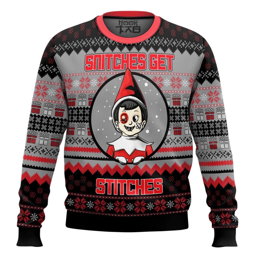 SNITCHES GET STITCHES Christmas Sweater – Moonbestprint