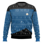 3D S.T The Next Generation 1987 Blue Ugly Christmas Ver 2 Ugly Sweater – Moonbestprint