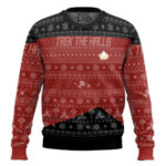 3D S.T The Next Generation 1987 Red Ugly Christmas Ver 2 Ugly Sweater – Moonbestprint