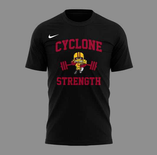Limited Iowa State Football "Cyclone Strength"TShirt | WV33 Moonbestprint