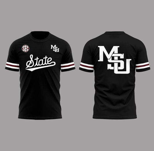 Limited Edition Mississippi State Football T-Shirt | QD31 Moonbestprint