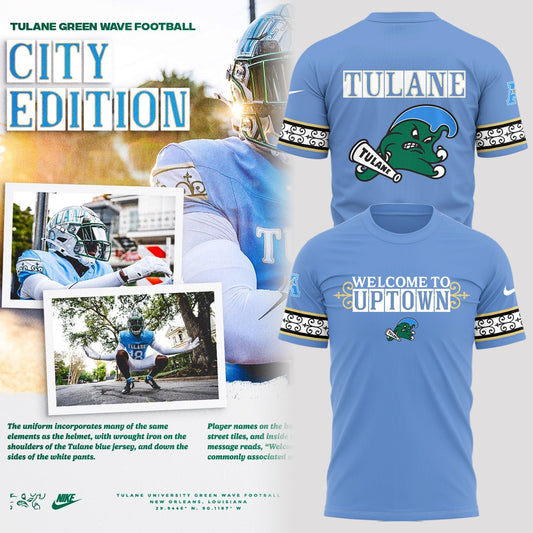 Limited Edition Tulane Football City Edition #UptownFootball Shirt | XL33 Moonbestprint